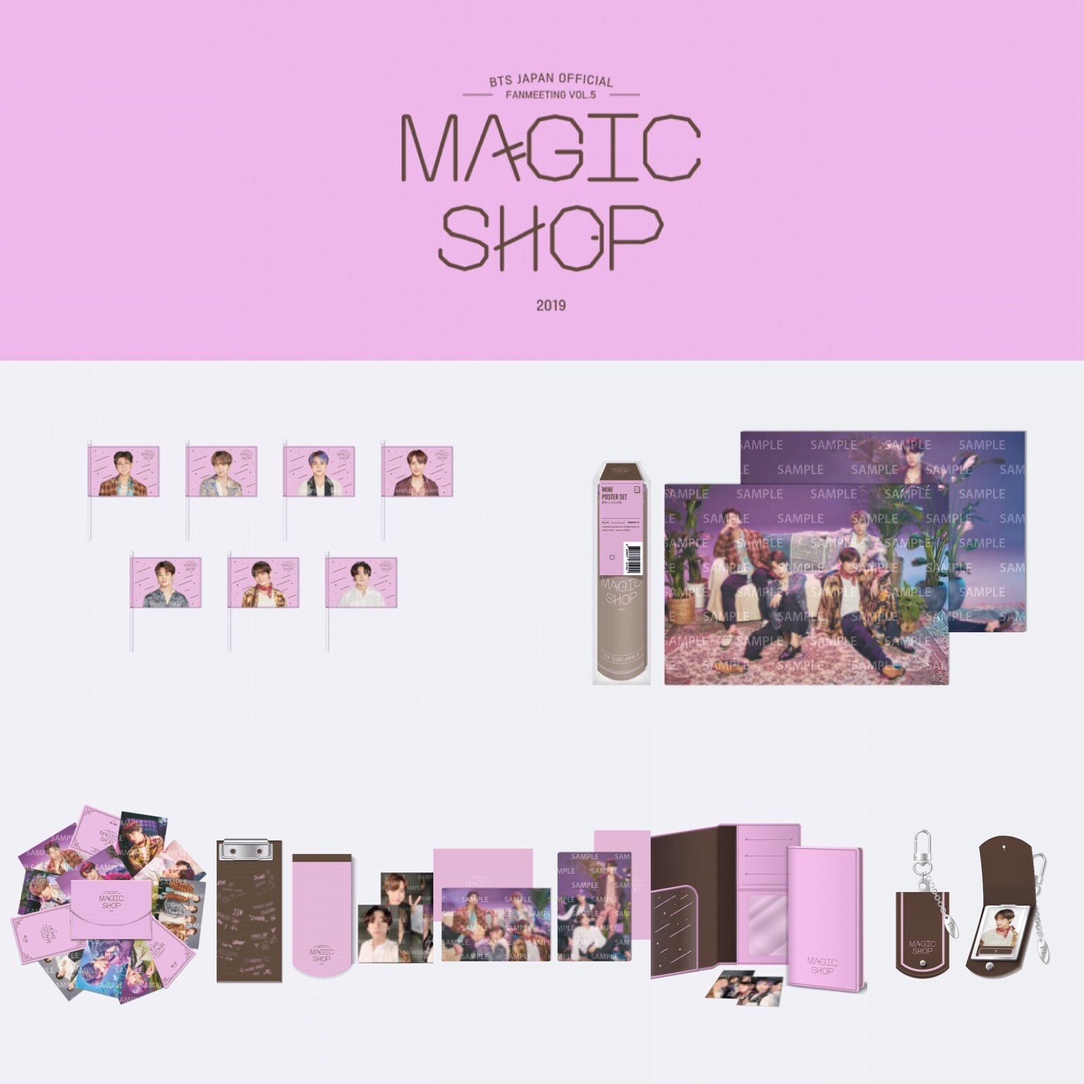BTS Magic Shop Japan 5th Muster Official MD | Etsy