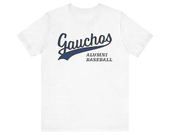 Gauchos Alumni Baseball Jersey Short Sleeve Tee
