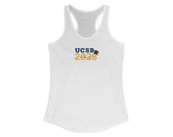 UCSB Graduate Class of 2028 Women's Ideal Racerback Tank