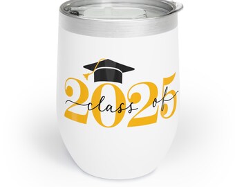 UCSB 2025 Graduation Wine Tumbler - Insulated Alumni Gift