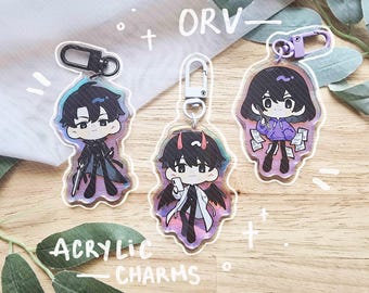 ORV / Charm acrílico holográfico