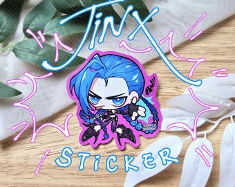 ARCANE | Jinx Vinyl Sticker