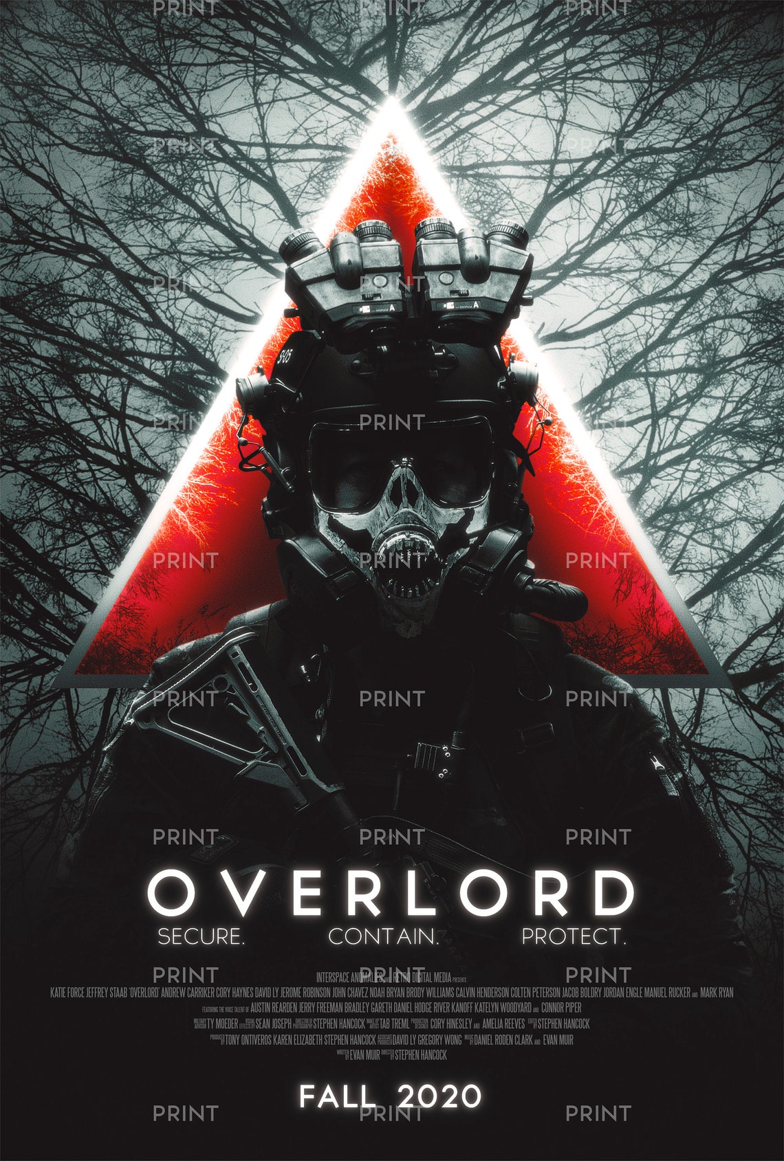 SCP Overlord Movie Poster | Etsy