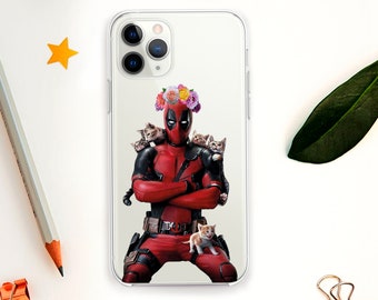 Deadpool With Kittens iPhone 17 Case iPhone 15 Pro case iPhone 17 Pro Case iPhone 15 Pro Case iPhone 16 Case iPhone 13 Case iPhone 14 Cover
