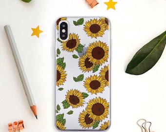 Sunflowers iPhone 13 Pro Case iPhone 14 Case iPhone 15 Pro Case iPhone 12 Pro Case iPhone X case Flowers iPhone 8 Case Summer iPhone 11 Case