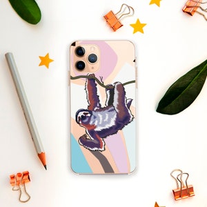 Sloths, iPhone 15 Case, iPhone 12 Case,Sloths Lovers, iPhone 14 Pro Case, iPhone 15 Pro Max Case, iPhone 13 Pro Case, iPhone 11 Pro Case