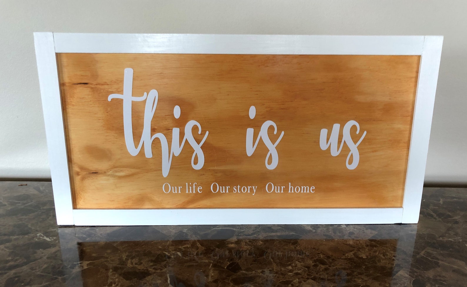 This Is Us Wood Sign Etsy