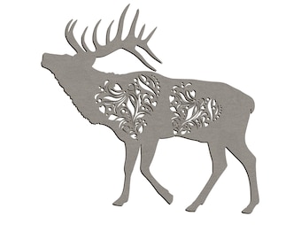 Deer | Laser cut files | Paper cut files | SVG | CDR | Png | Dxf | Dwg | Eps | AI File for Home decor | multilayer deer file for laser cut