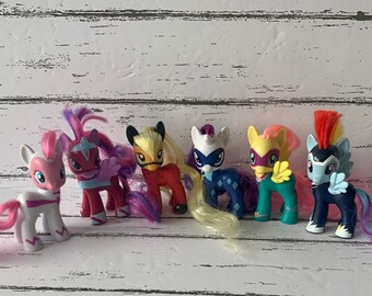 Pick Your Own - My Little Pony, G4 My Little Pony, Fluttershy G4, Power Ponies, Pinkie Pie, Twilight Sparkle, Applejack, Rarity, Fluttershy