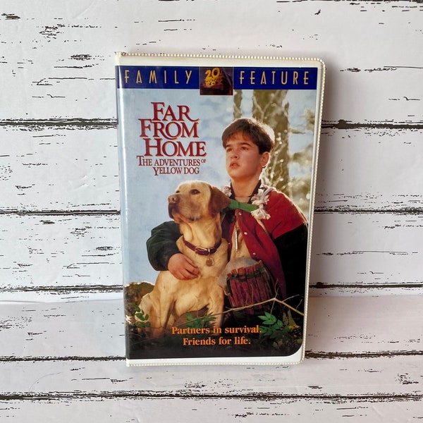 Far From Home, Adventures of the Yellow Dog, Far From Home VHS, Far From Home Video, Far From Home Movie, Adventures of