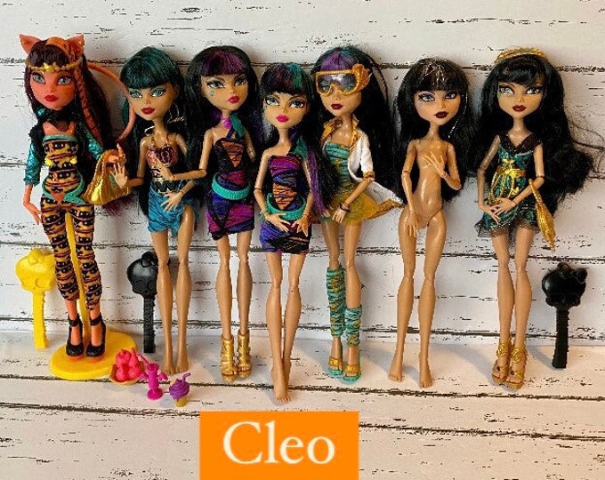 Pick Your Own Monster High Doll Cleo De Nile Monster High Etsy