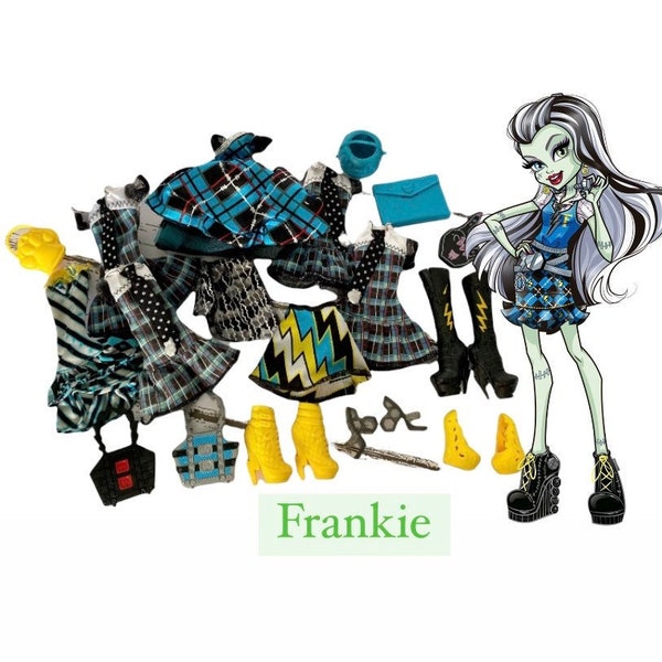 Pick Your Own - Monster High Doll, Frankie, Monster High, Monster High Clothes, Monster High Dolls, Frankie Clothes, Frankie Shoes