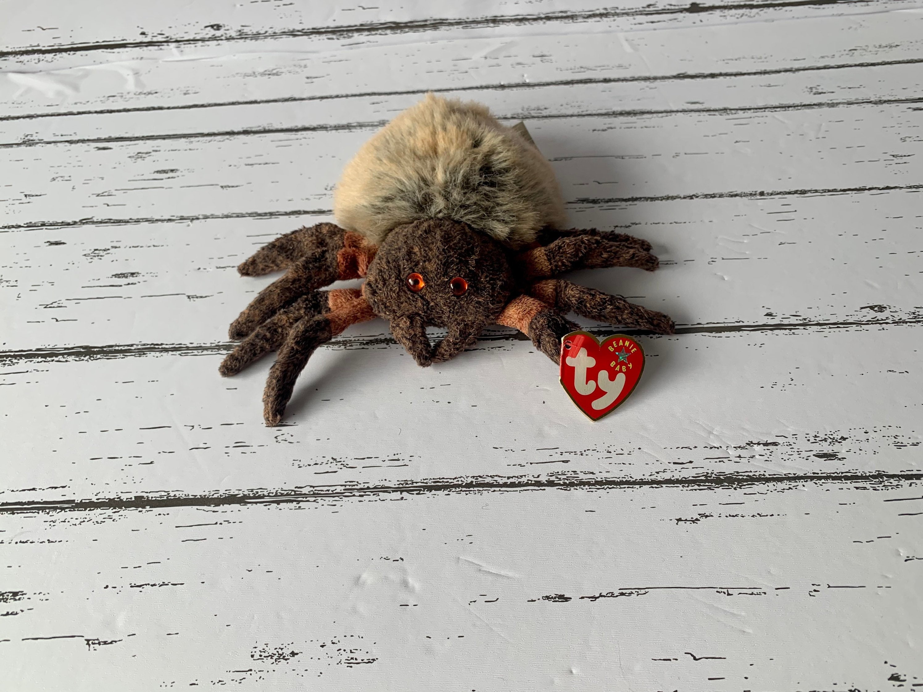 Beanie Babies Hairy Spider Spider Beanie Baby Ty Beanie Etsy