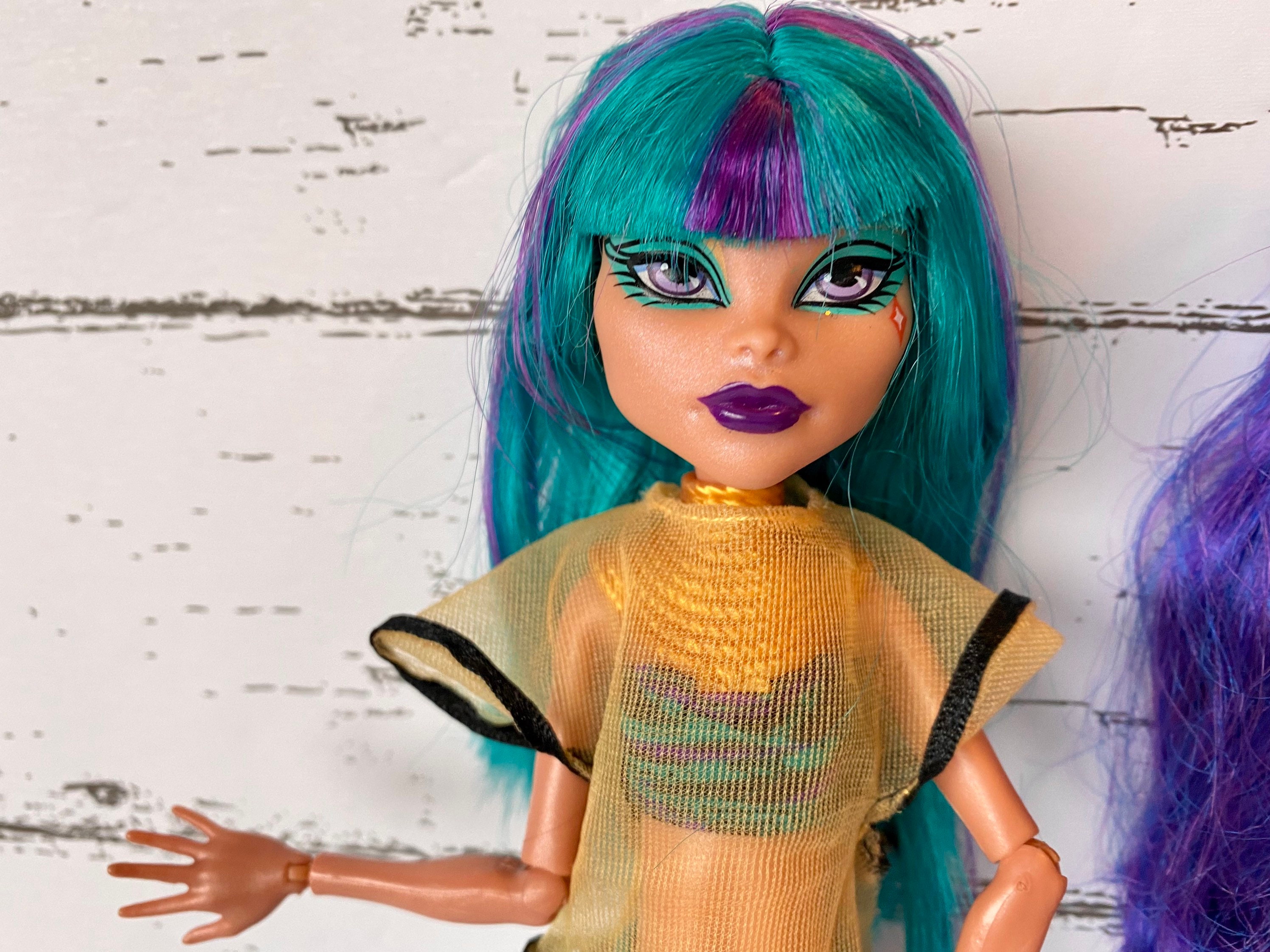 Monster High Doll - Green and Blue Hair Color - wide 4