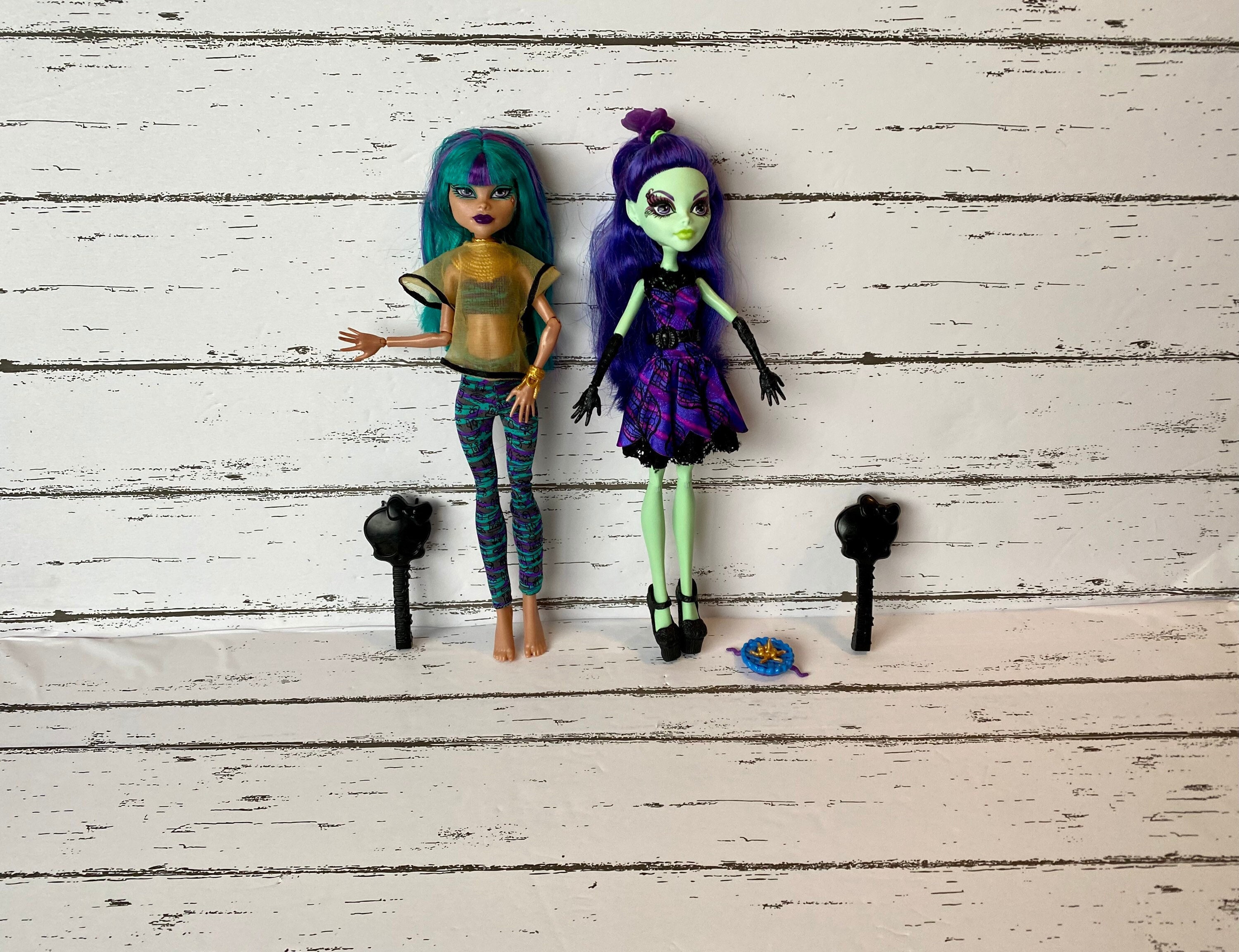 Poupée Monster High Nefera de Nile bleu vert or Egypte