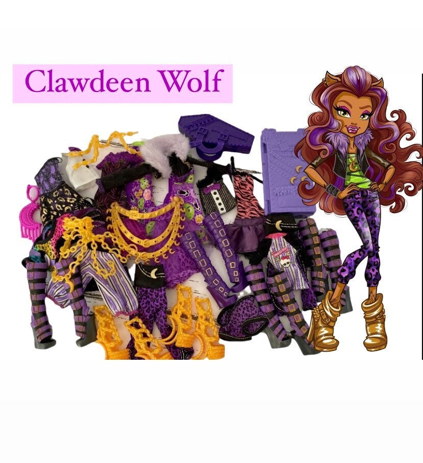 BRAND NEW SEALED MONSTER HIGH 2022 RELEASE CLAWDEEN WOLF BEDROOM