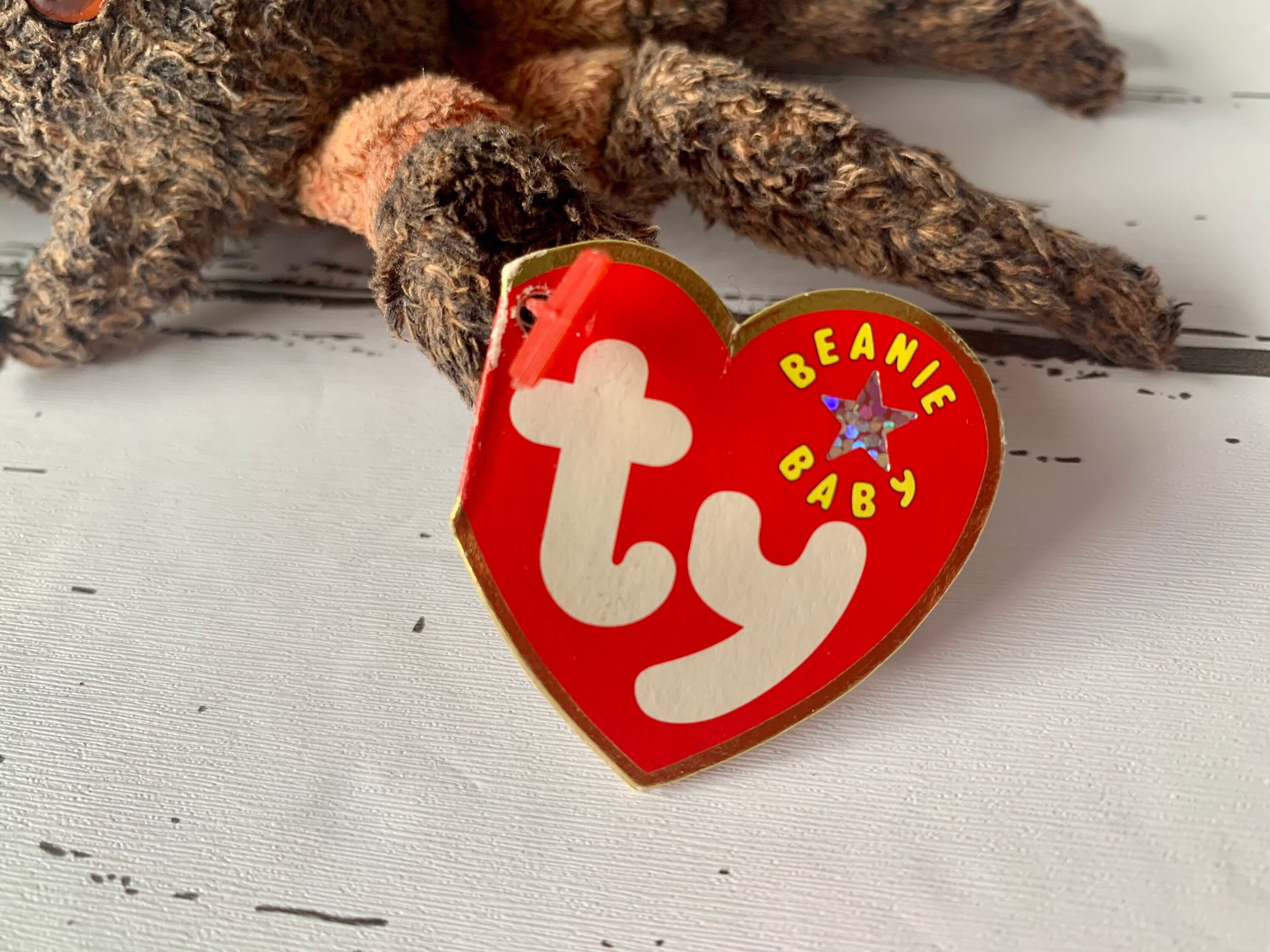 Beanie Babies Hairy Spider Spider Beanie Baby Ty Beanie Etsy