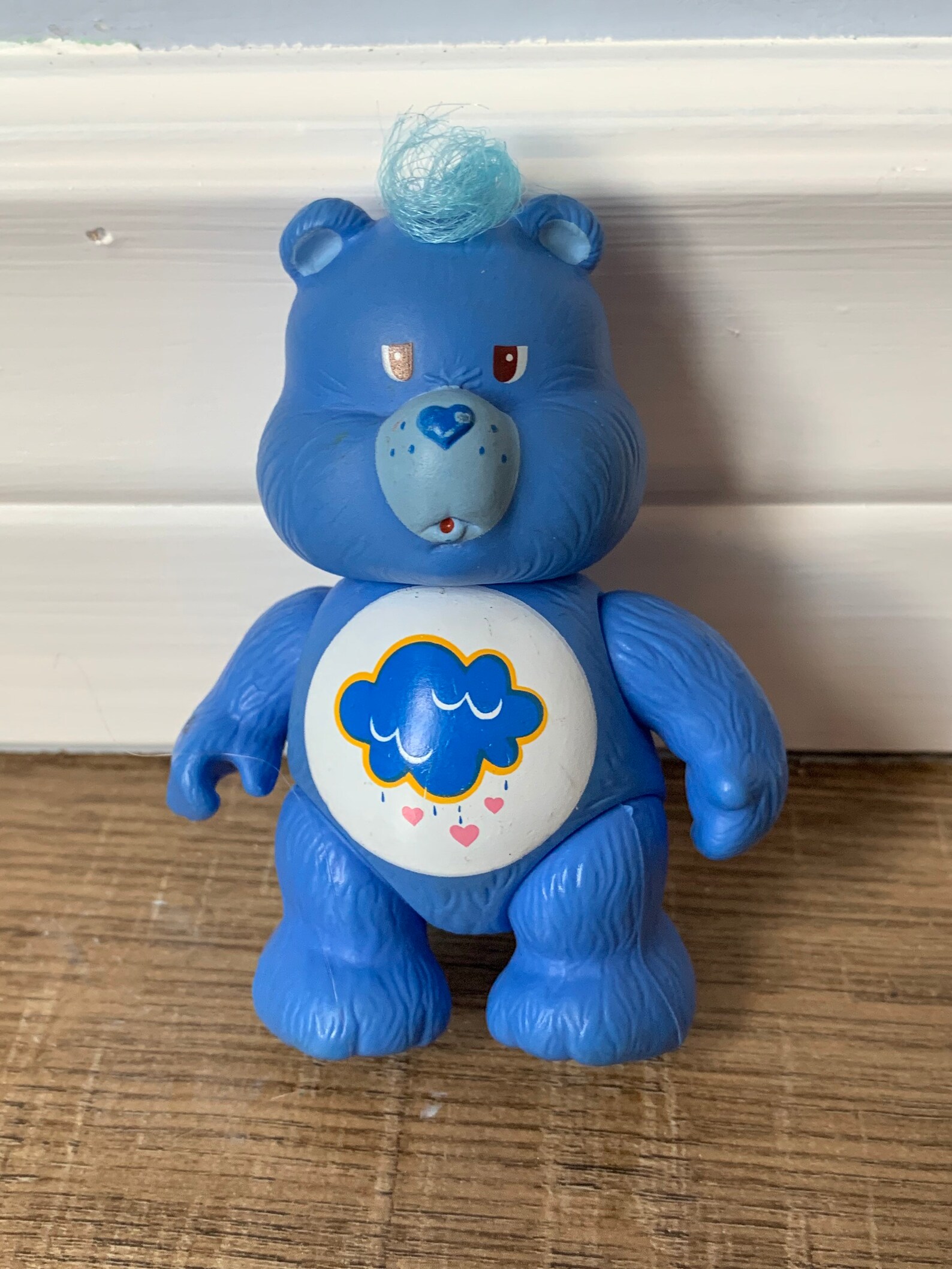 Grumpy Bear Care Bear Figure Poseable PVC Kenner Doll | Etsy