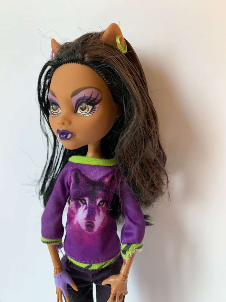 Clawdeen Wolf Monster High Doll I Heart Fashion with Original | Etsy