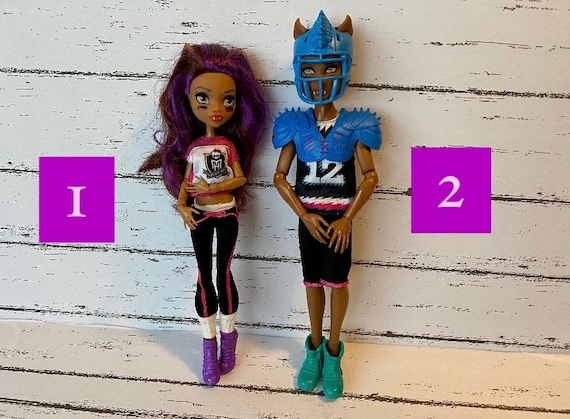 Monster High-Monster High: Mãe da Cleo em boneca+Pack da Clawdeen na caixa