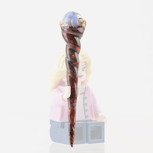 2-Pack Minifigure Glass Wizard Staff