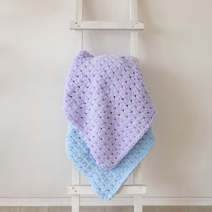 Chunky Blanket, Christening gift baby girl, Christmas gift baby boy, blue newborn gift, baby shower gift girl, sweet Christmas gift child