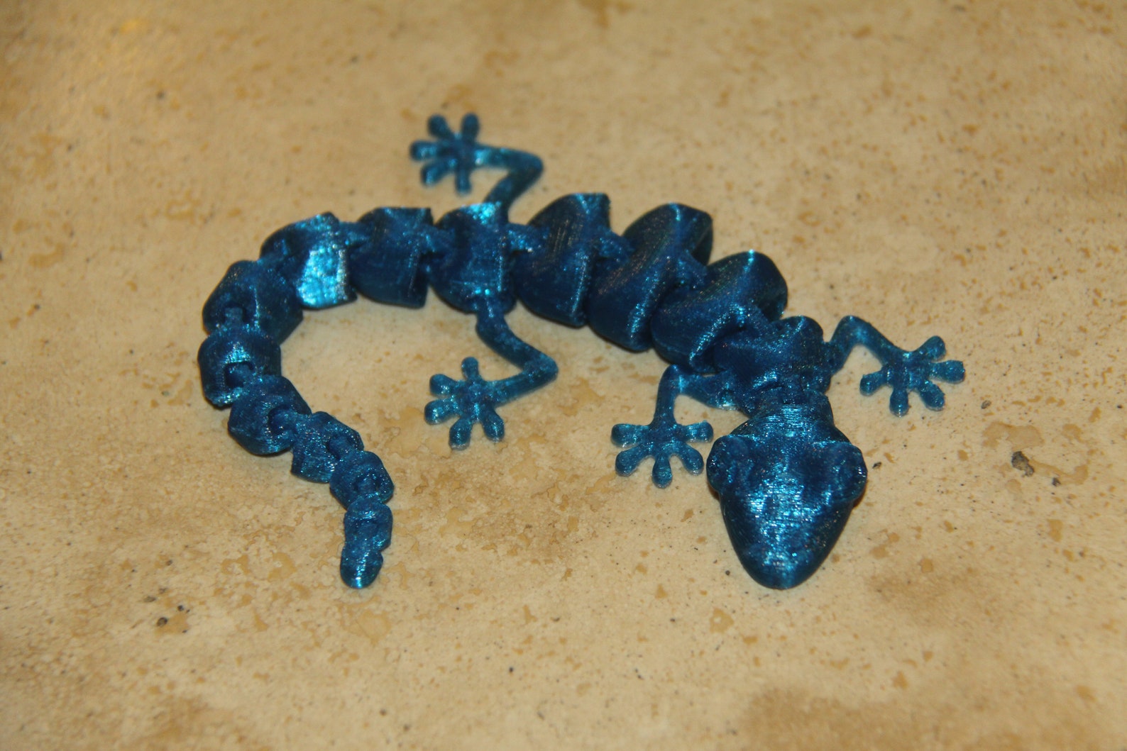 3d Printed Articulated Lizard Etsy UK