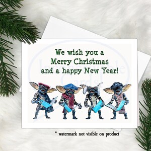 Gremlins! FUNNY Christmas card!