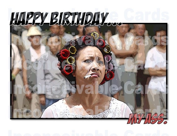 Kungfu Hustle Landlady Birthday Card - Etsy Israel Kungfu Hustle Landlady Birthday Card - Etsy Israel