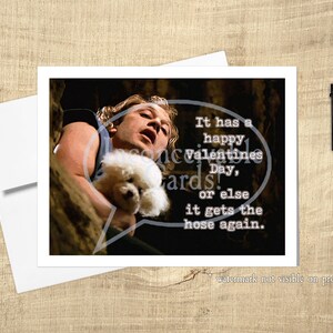 Buffalo Bill Valentinstag Karte Er bekommt die Hose