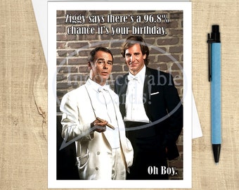 Happy Birthday Sci-Fi Quantum Leap, syfy birthday card, sci-fi card, card for him, Scott Bakula