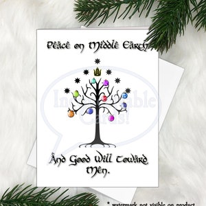 Peace on Middle Earth - kerstkaart*Beperkte tijd: GRATIS ansichtkaart bij in aanmerking komende aankoop