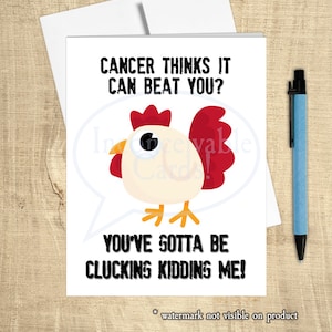 Kankerkaart kakelen | Kankerondersteuningskaart | Grappig beterschapskaart | Kankeroverlevende cadeau | Onbeleefd beterschapskaart | Fuck Cancer