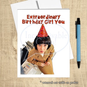 Außergewöhnliches Birthday Girl You, Attorney, koreanische Geburtstagskarte