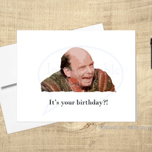 Vizzini Inconcebible "¿Es tu cumpleaños?" Tarjeta, Tarjeta Divertida, Películas de los 80, Citas de Princesas