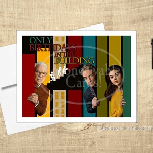 Only Murders - Cartão de aniversário engraçado, Cartão de detetive de TV, Cartão de amante misterioso