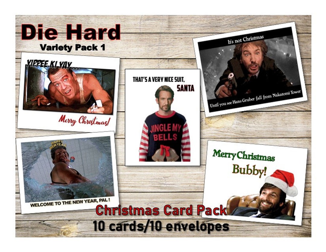 Die Hard Christmas Card 