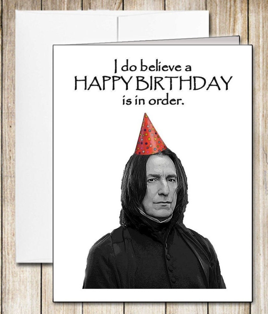 Wizard Birthday Card | Etsy