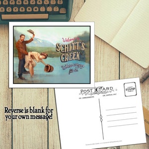 Sch!tt's Creek-briefkaart *Beperkte tijd: gratis ansichtkaart bij aankoop die in aanmerking komt.
