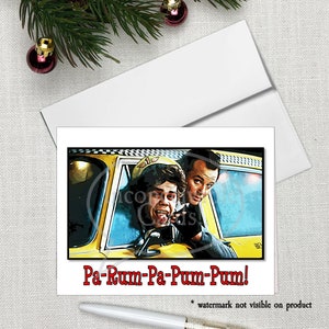 Scrooged - Pa Rum Pum Pum! Weihnachtskarte