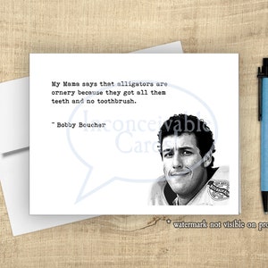 Waterboy - Thank you Mama! Greeting Card for Mom, Funny Mother&#39;s Day Card