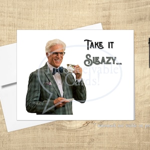 Take it Sleazy – Biglietto di compleanno divertente, Biglietto pensando a te, Buon posto, Biglietto per ogni occasione