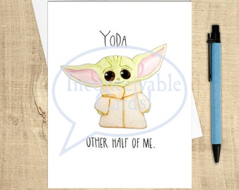 Cute card for Valentine's Day, Thinking Of You, Anniversary!