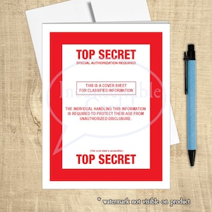 Deseo de cumpleaños TOP SECRETO: ¡DIVERTIDO! Tarjetas de cumpleaños hechas a mano