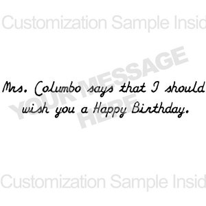 Columbo - Color Background Funny Birthday Card, TV Detective Card ...