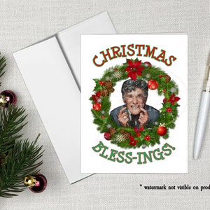 Bénédictions de Noël ! Carte de Noël DRLE !