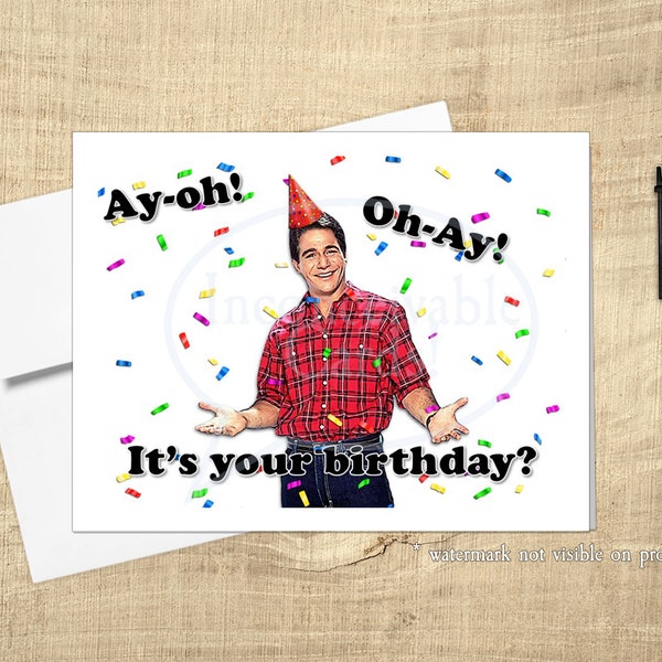 Who's the Boss Birthday Card
