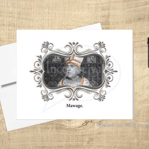 Prinzessin "Mawwage is wot brings us togeder", Hochzeit * Begrenzte Zeit: KOSTENLOSE Postkarte bei qualizierendem Kauf