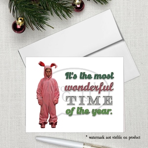 Storia di Natale - Cartolina di Natale Pink Nightmare