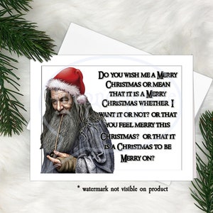 Wizard Wish Me A Merry Christmas Card*Beperkte tijd: GRATIS ansichtkaart bij in aanmerking komende aankoop